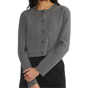 Grey Aritzia Babaton Cropped Jacket